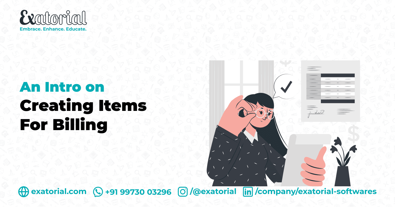 Creating Billing Items