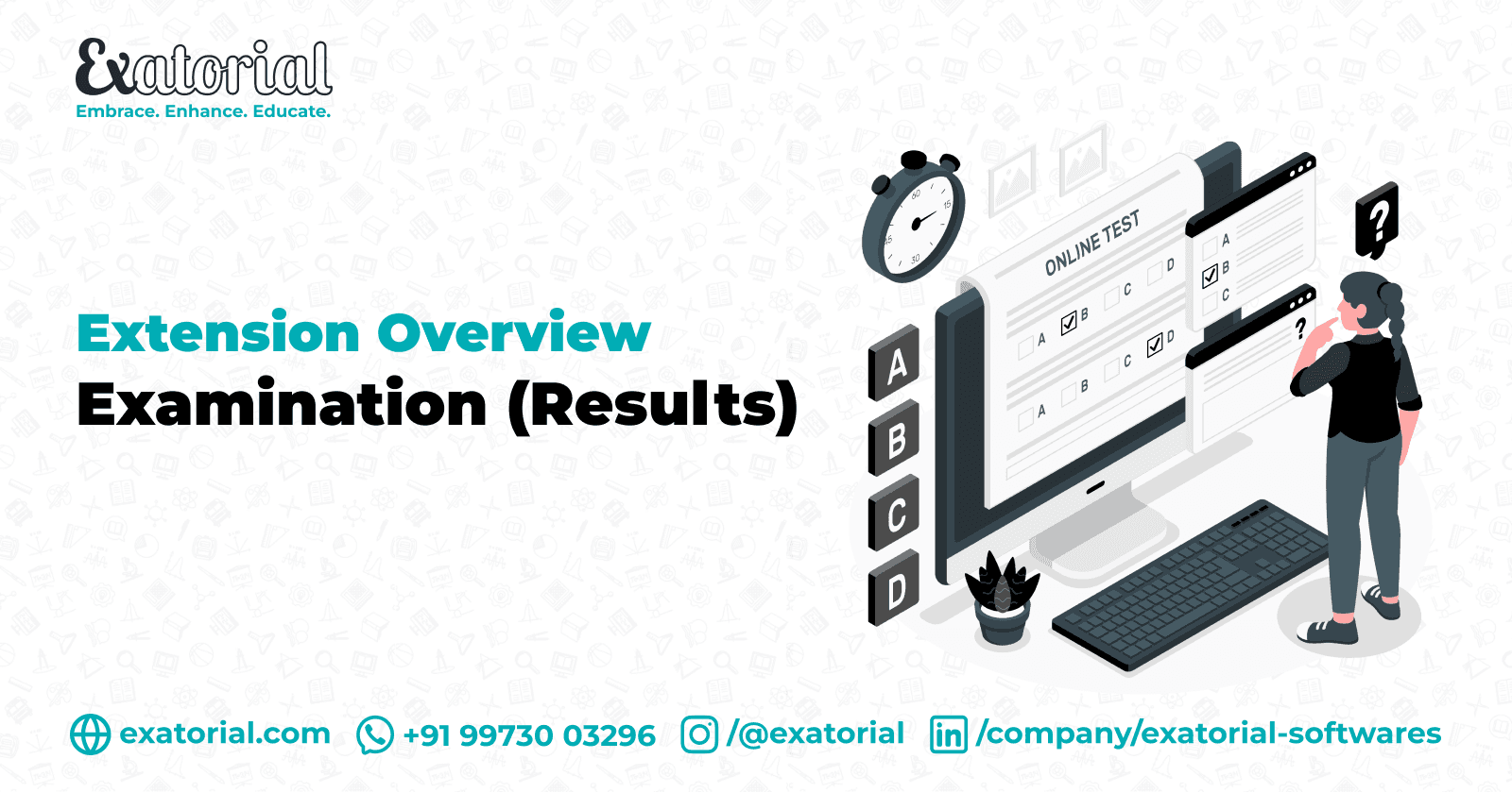 Exatorial's Examination Extension II